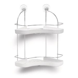 CANTONEIRA DUPLA CROMO - BRANCO