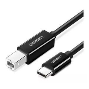 Ugreen Cabo Impressora Usb-C/B 2.0 2 Metro + Case Acessórios