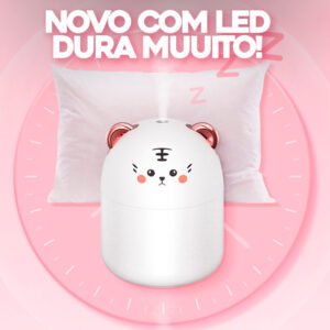 Super Umidificador De Grande Capacidade Nano Led Atomizador De Luz Noturna Para Carros e Casa