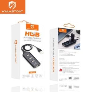 Adaptador Hub Usb 2.0 4 Multi Portas HA-03 Carga Rápida