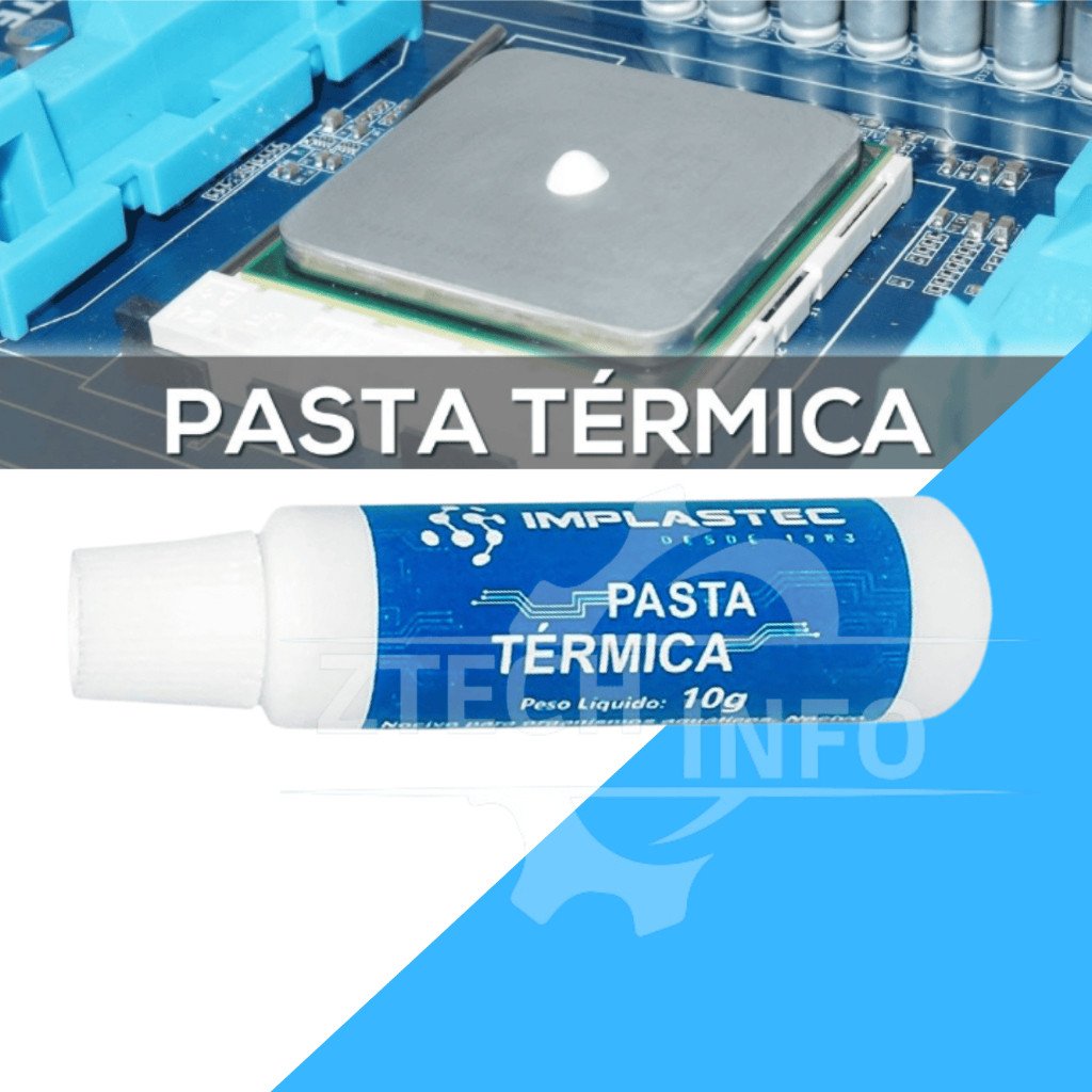 PASTA TERMICA IMPLASTEC MINI 10G BISNAGA