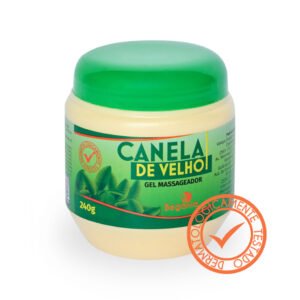 Canela de Velho Gel Massageador 240g Begônia Cosméticos