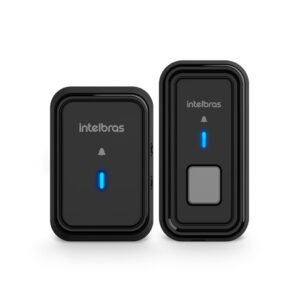 Campainha Sem Fio Intelbras CIB 101 Com Bateria Preta