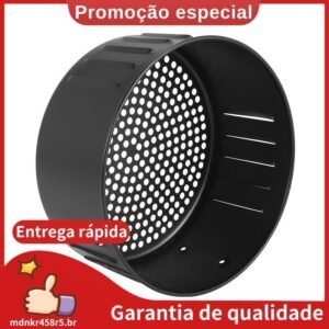 Cesta De Substituição Para Fritadeira De Ar , Bandeja Antiaderente Resistente Assar Em Aço Inoxidável Todos Os Fornos De