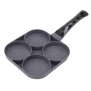 Frigideira Multifuncional Quatro Espaços Para Ovos Panqueca Minimen 4 em 1