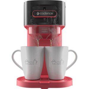 Cafeteira Eletrica Cadence Single Up Caf230 Preto E Vermelho