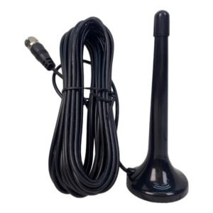 Antena Interna Digital AI 2026 UHF/VHF MBtech Cabo 3m Base Magnética
